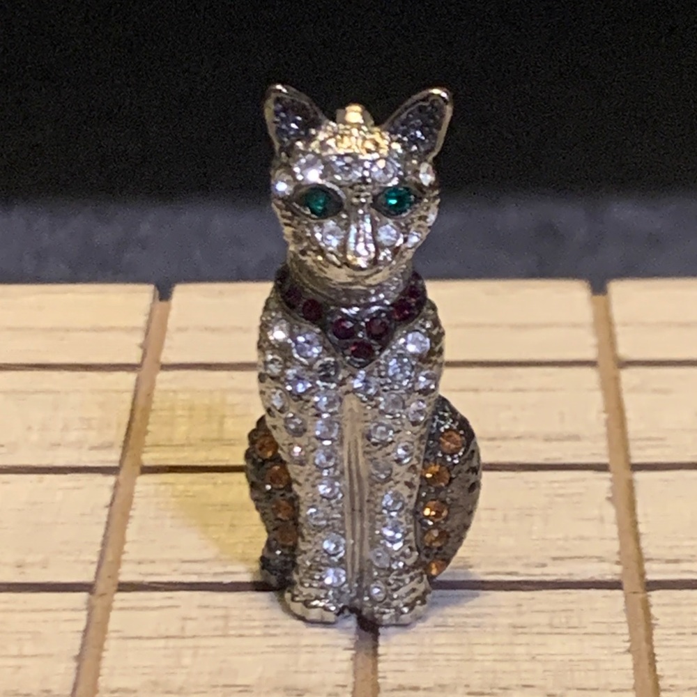 Vintage Cat Brooch